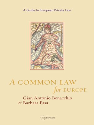 cover image of A Common Law for Europe